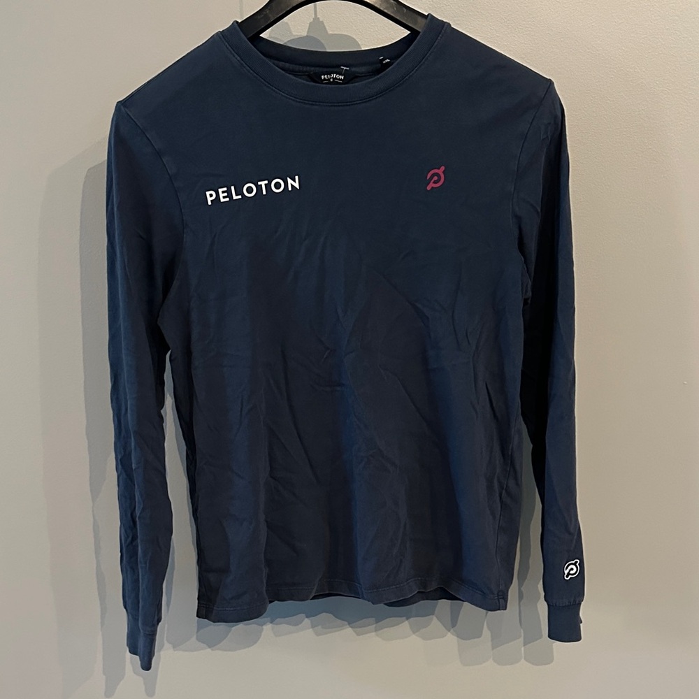 Peloton women’s Blue Long Sleeve Tee